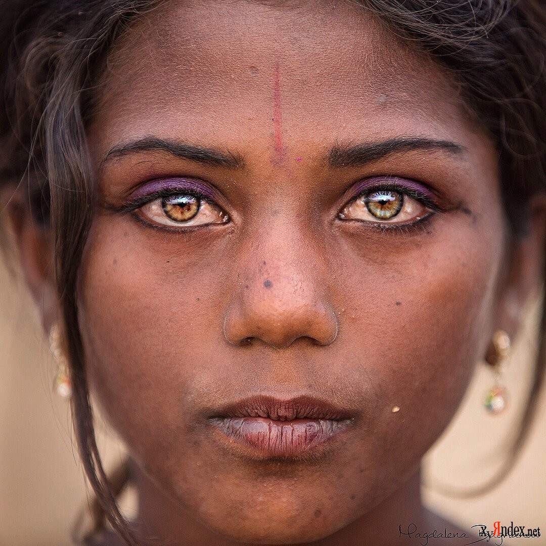 Глаза индуски